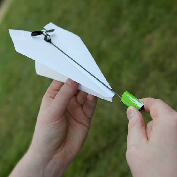 Electric Paper Airplane Conversion Kit - GeekExtreme