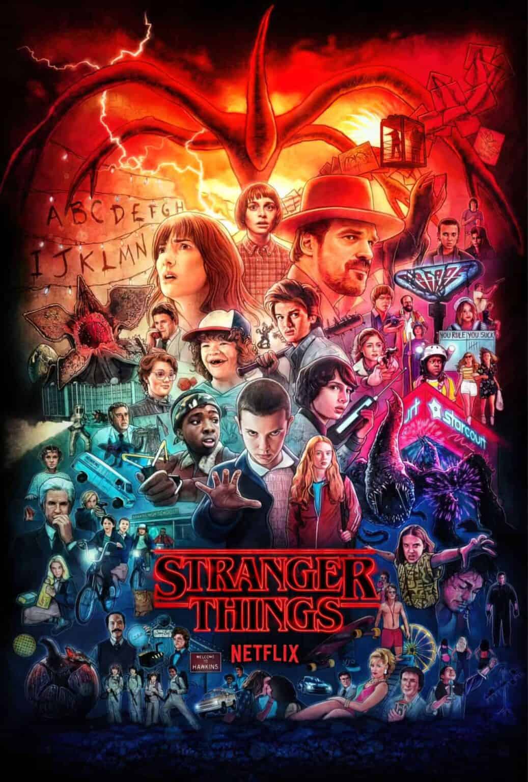 The Story Behind the Iconic Stranger Things Posters - GeekExtreme