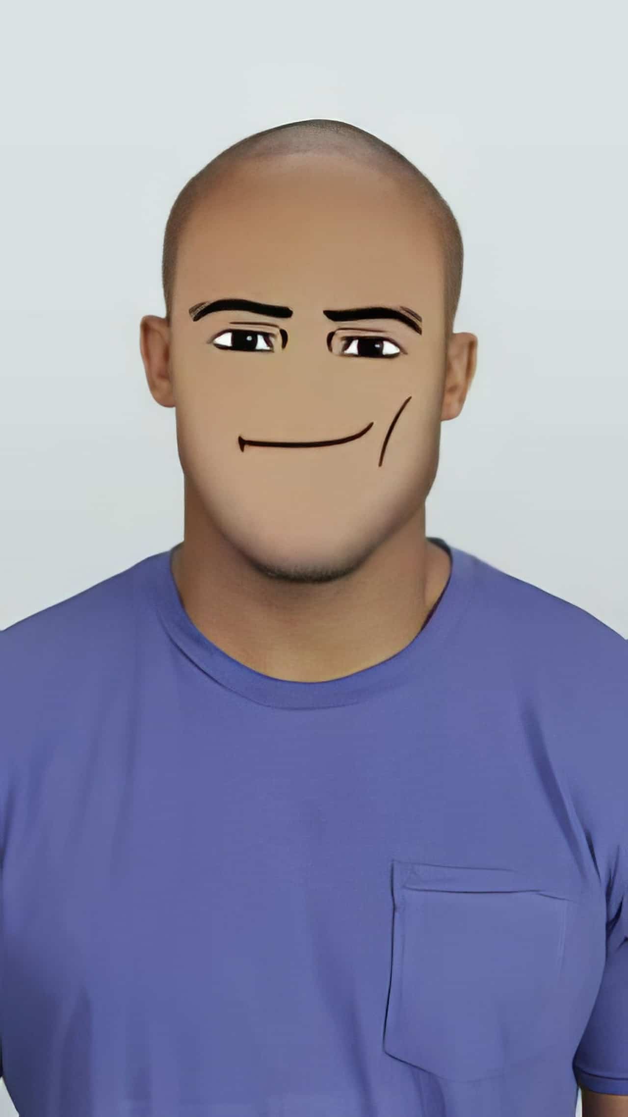 Download City Life Man Roblox Face Hd - Boy Face In Roblox Png