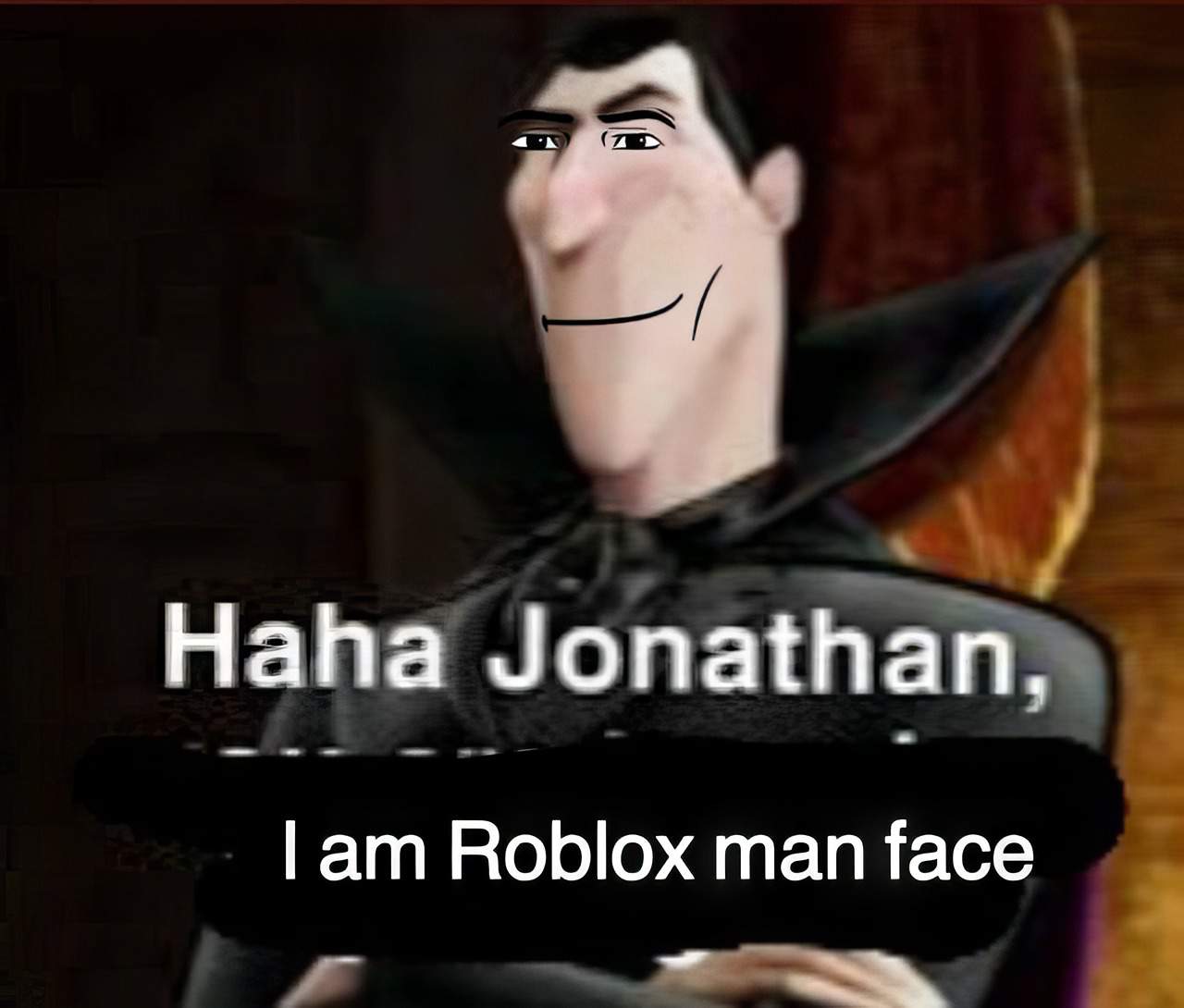 saw someone mention this in a comment section, roblox man face